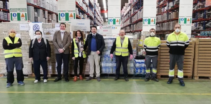 Rotary Club Granada realiza donación al Banco de Alimentos de Granada